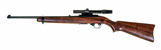 Ruger Model 10/22 Standard Carbine with Bushnell 3x-7x Custom .22 Scope.