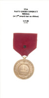 Navy Good Conduct Medal - Obverse