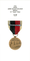WWII Army of Occupation Medal - Obverse