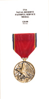 Naval Reserve Faithful Service Medal - Obverse