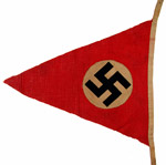 German WWII Nazi Party Pennant
