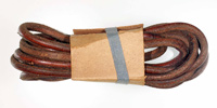 German WWII Ersatz Lanyard - Brown Leather
