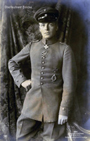Hauptmann Oswald Blcke. Sanke 363. Note on reverse.