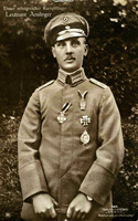 Leutnant Leopold Anslinger. Sanke 565. Clean Reverse.