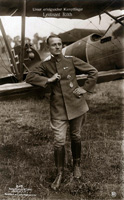 Oberleutnant Friedrich Ritter von Rth. Sanke 647. Clean Reverse.