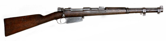 Argentine Mauser Model 1891 Engineers Carbine with bayonet