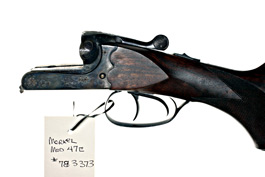 Merkel Model 47E Side-by-Side 12 Gauge Shotgun