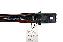 Merkel Model 47E Side-by-Side 12 Gauge Shotgun