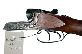 Merkel Model 147E Side-by-Side 12 Gauge Shotgun