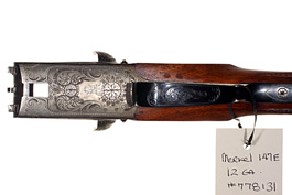 Merkel Model 147E Side-by-Side 12 Gauge Shotgun