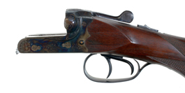 Merkel Model 47E Side-by-Side 16 Gauge Shotgun. Serial #7765xx. Manufactured in 1981 in GDR.