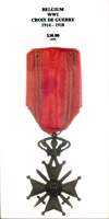 WWI Croix de Guerre 1914-1918 - Reverse