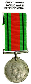 WWII Defence Medal