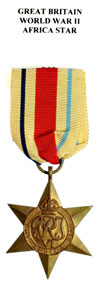 WWII Africa Star