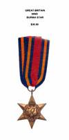 WWII Burma Star