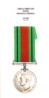 WWII Defence Medal - Obverse