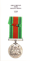 WWII Defence Medal - Reverse