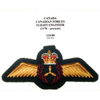 Canadian Forces Flight Engineer (1970 - present)