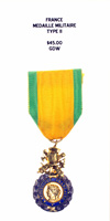 Medaille Militaire - Type II Obverse
