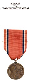 Verdun 1916 Commemorative Medal
