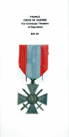 Croix de Guerre for Overseas Theaters of Operation
