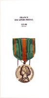 Escapers Medal - Obverse