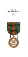 Escapers Medal - Reverse