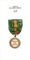 Escapers Medal - Reverse