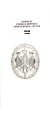 Federal Republic Sports Badge - Silver