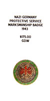 Protective Service Marksmanship Badge 1943 - Obverse