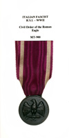Civil Order of the Roman Eagle - Obverse