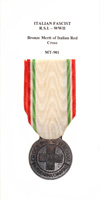Bronze Merit of Italian Red Cross - Obverse