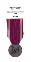 Military Order of the Roman Eagle - Obverse