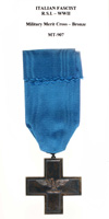 Military Merit Cross - Bronze - Reverse