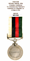 To commemorate Pakistan's transition to a Republic on 23 March 1956