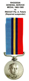 General Service Medal 1965-1980