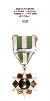 Vietnam Campaign Medal with '1960' Bar (U.S. Manufacturer)