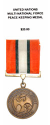 Multi-National Force Peace Keeping Medal