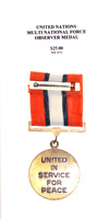 Multi-National Force Observer Medal - Reverse