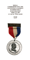 Medal Commemorating the Centennial of George Washington's Inauguration - Obverse