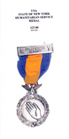 State of New York Humanitarian Service Medal - Obverse