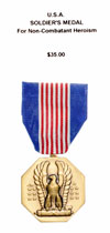 Soldier's Medal for Non-Combatant Heroism