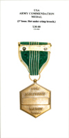 Army Commendation Medal - Reverse
