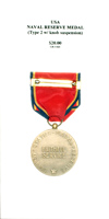 Naval Reserve Medal - Reverse