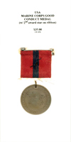Marine Corps Good Conduct Medal - Reverse