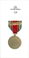 WWII Victory Medal - Reverse