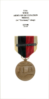 WWII Army of Occupation Medal - Obverse
