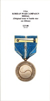 Korean War Campaign Medal - Reverse