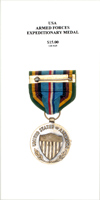 Armed Forces Expeditionary Medal - Reverse
