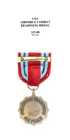 Air Force Combat Readiness Medal - Reverse